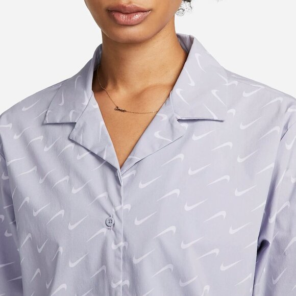 Nike Tops - Nike Women's Sportswear Everyday Modern Oversize Button Shirt Size XL SKU#S2441